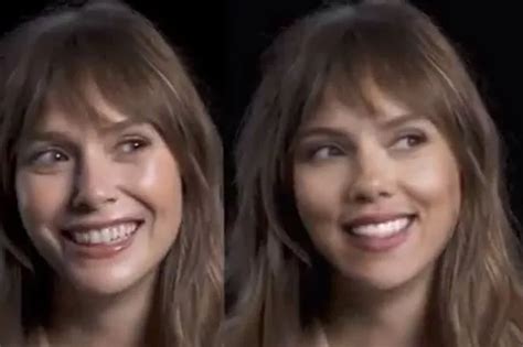 Deepfake challenge featuring Elizabeth Olsen and Scarlett。